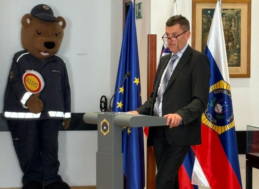 Državni sekretar Denis Zobarič med nagovorom