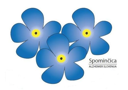 logo združenja Spominčica