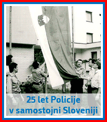 animirana slika predstavitve policije ob 25-letnici