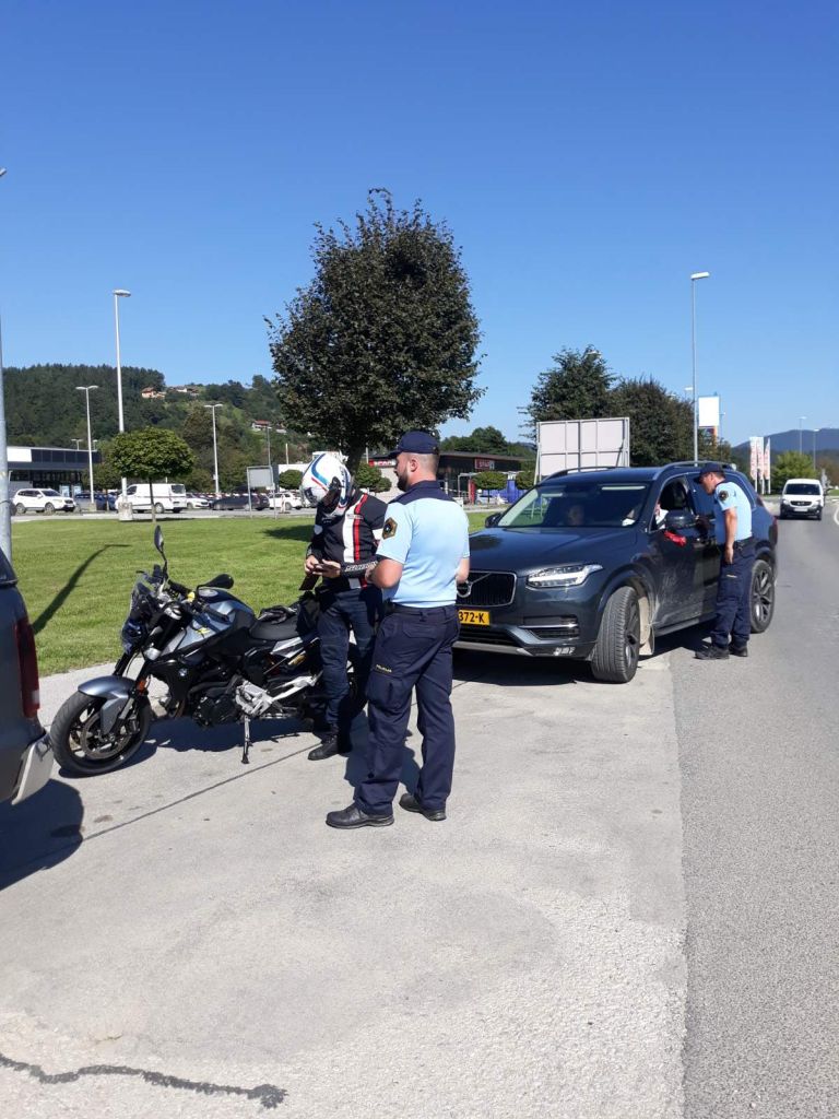 Na danasnji kontrolni tocki v Mozirju 12 08 23