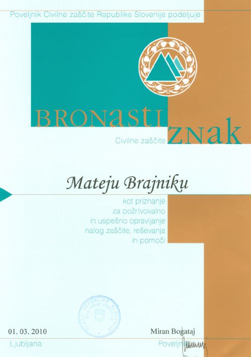 priznanjeBrajnik