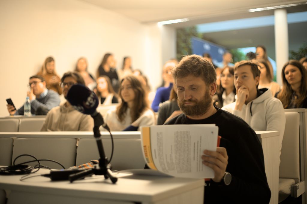 Razglasitev rezultatov projekta Kreakcija na novinarski konferenci