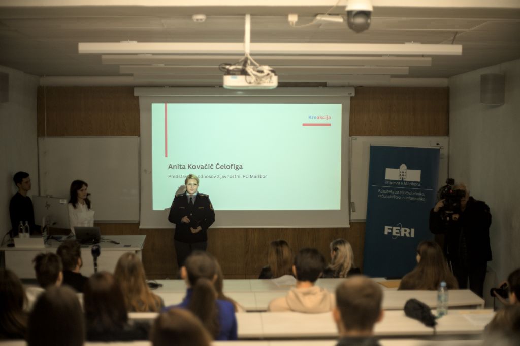 Koordinatorica projekta na Policijski upravi Maribor Anita Kovačič Čelofiga