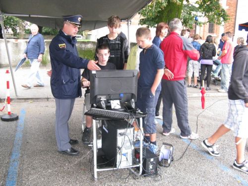slika s preventivnih aktivnosti ob občinskem krajevnem prazniku, Šempeter, 2010