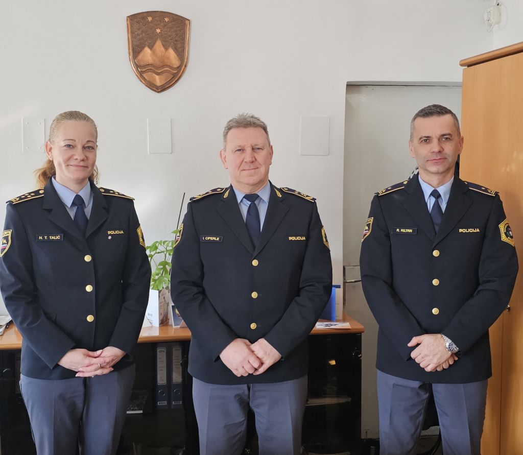 Z leve: mag. Helena Tomaževič Talić, Igor Ciperle, Robert Feltrin