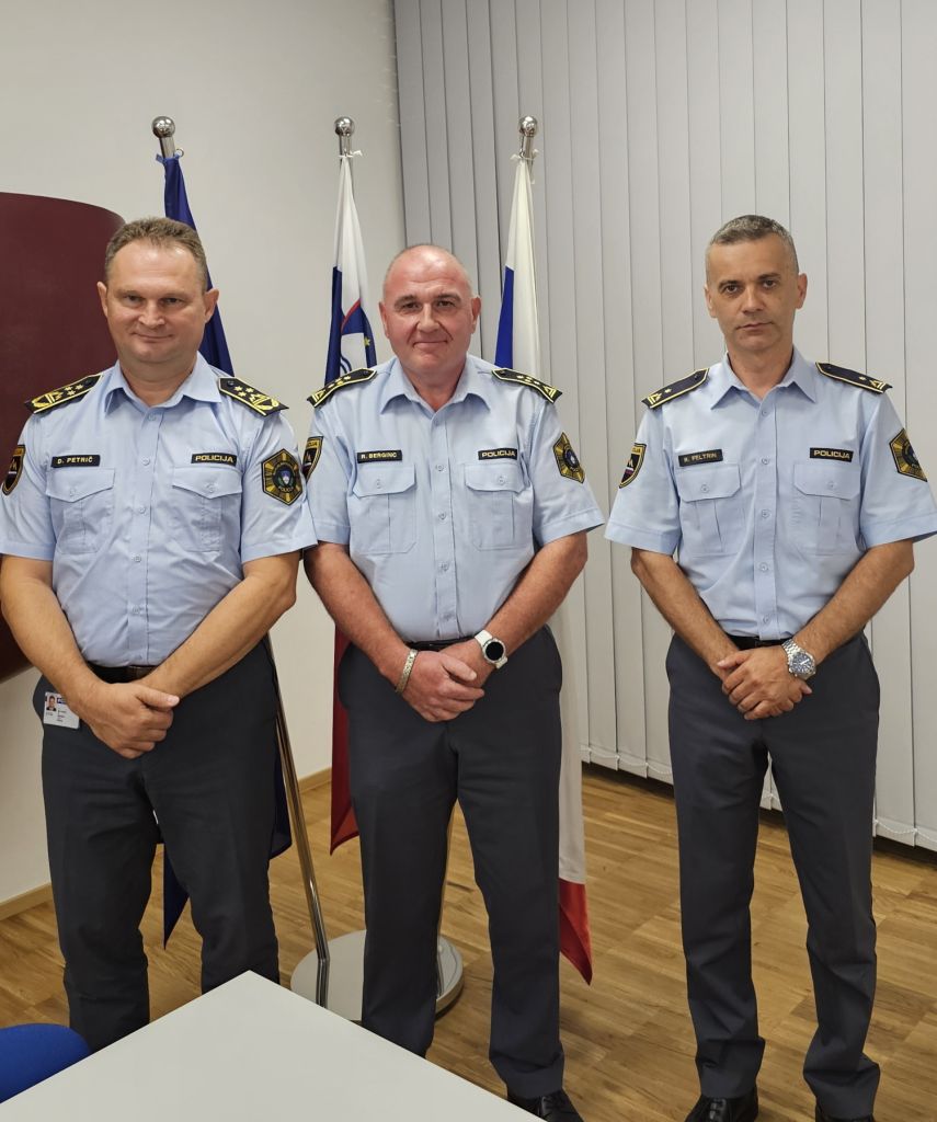 Z leve stojijo: Petrič, Berginc, Feltrin