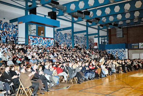 slika s slavnostnega koncerta orkestra v Slovenj Gradcu, 2006, občinstvo