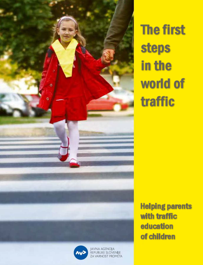 picture of the cover of the booklet: First Steps in the world of traffic