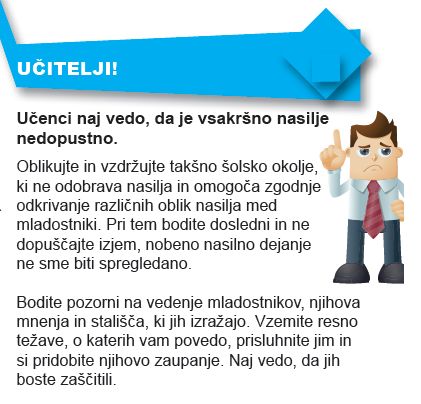 Ucitelji iz zgibanke ustavimo nasilje