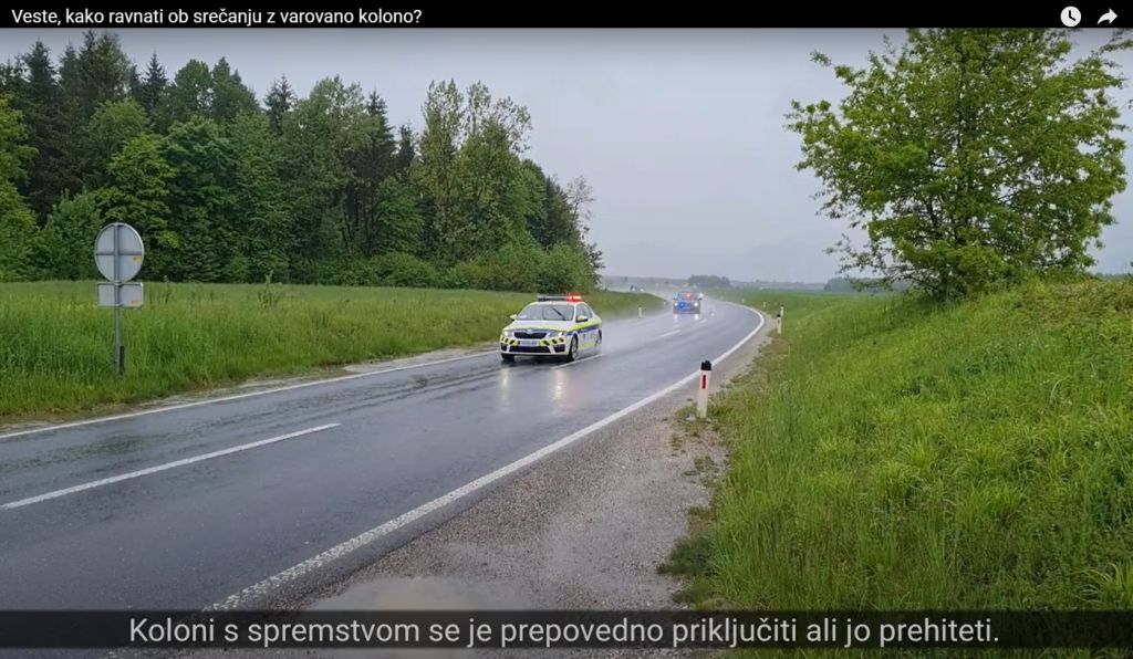 slika videa - Kako naj ravna voznik, ko se sreča z vozili s prednostjo 