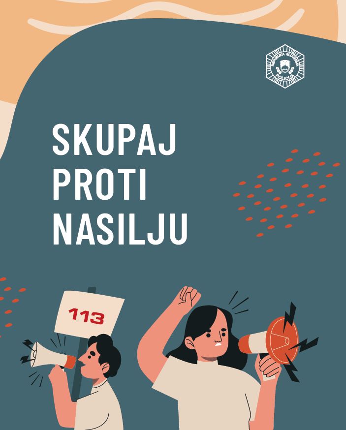 Naslovnica priročnika Skupaj proti nasilju